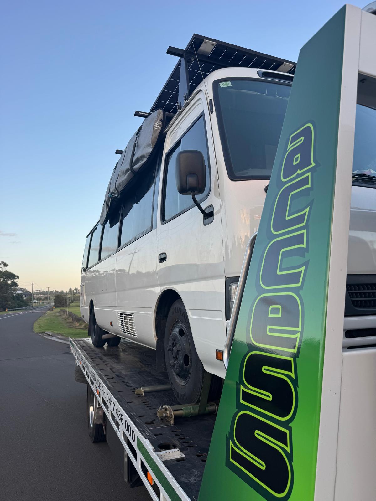 Mini Bus Towing