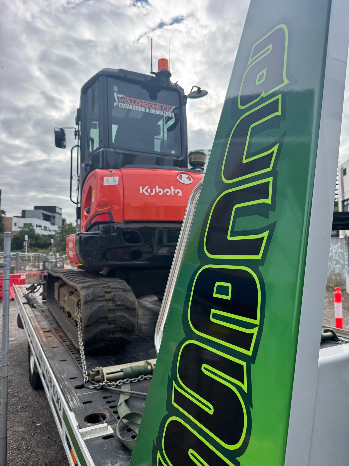Excavator Transport
