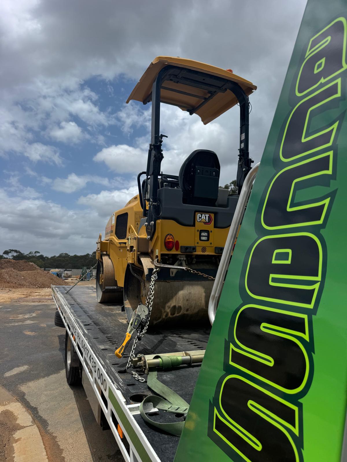 Road Roller Transport