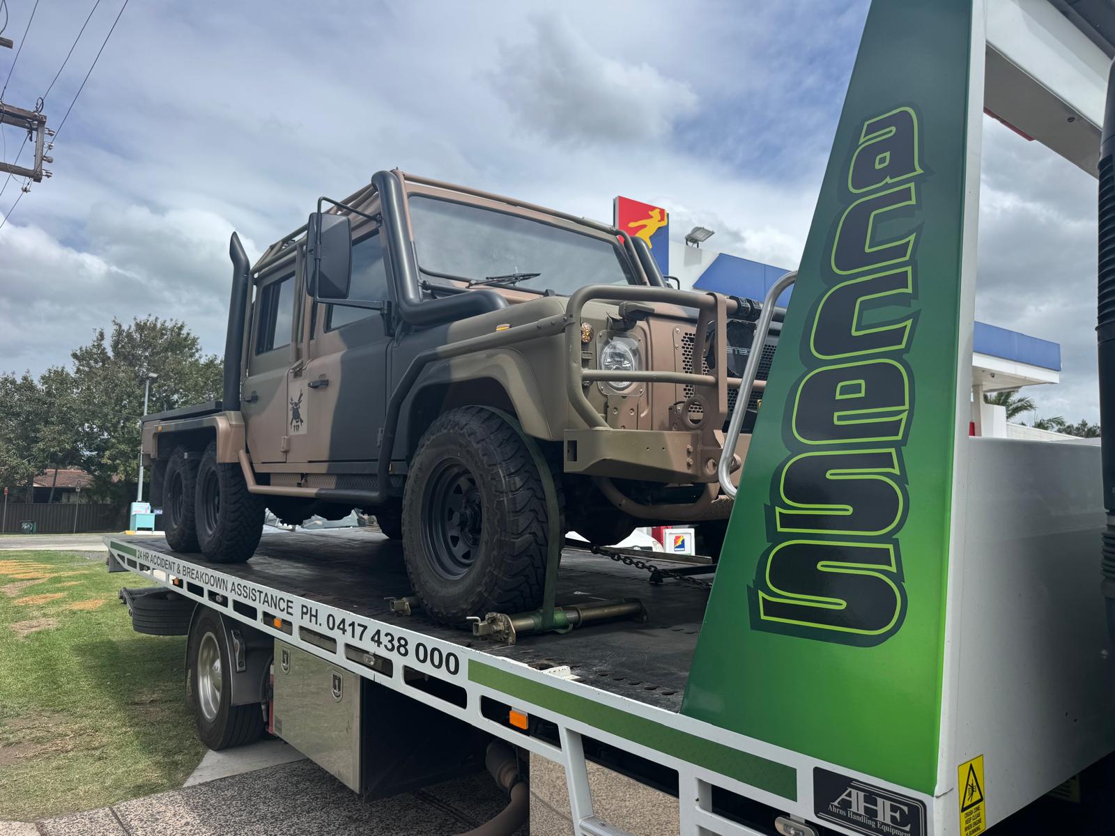 Ute Recovery on Highway